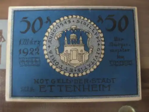 Notgeld Ettenheim, 50 Pf.