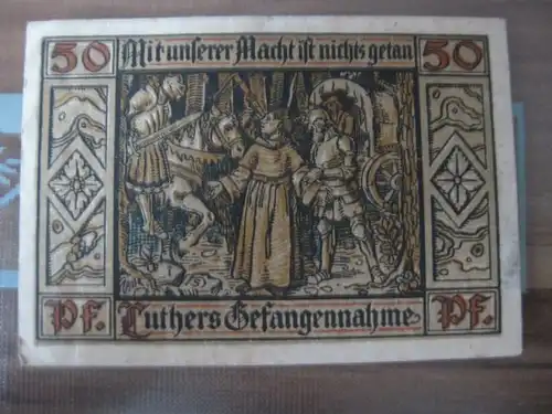 Notgeld Eisenach, 50 Pf.