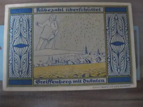 Notgeld Greiffenberg i. Schlesien 5 Mark.