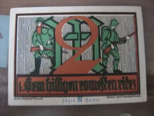 Notgeld Goslar, 2 Mark