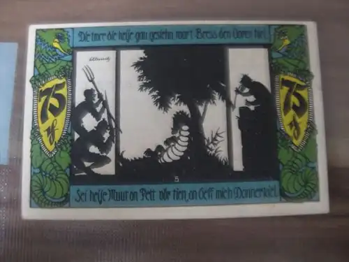 Notgeld Geldern, 75 Pf.