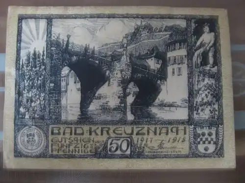 Notgeld Bad Kreuznach, 50 Pf.