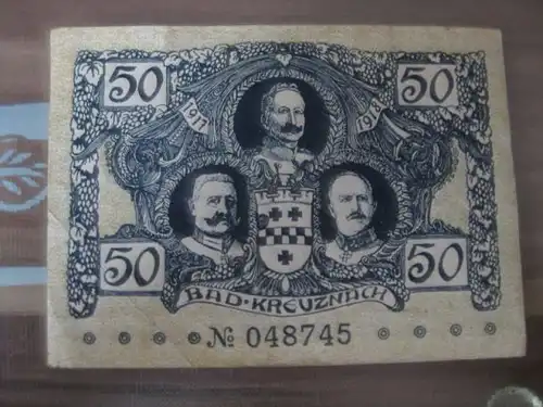 Notgeld Bad Kreuznach, 50 Pf.