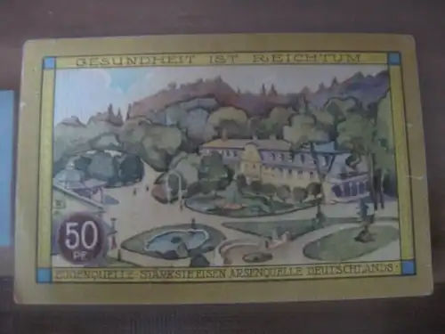 Notgeld Bad Kudowa, 50 Pf.