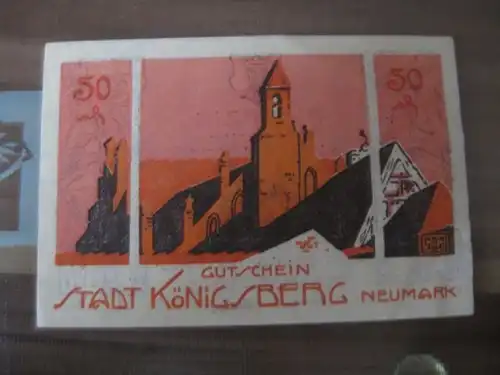 Notgeld Königsberg / Neumark, 50 Pf.