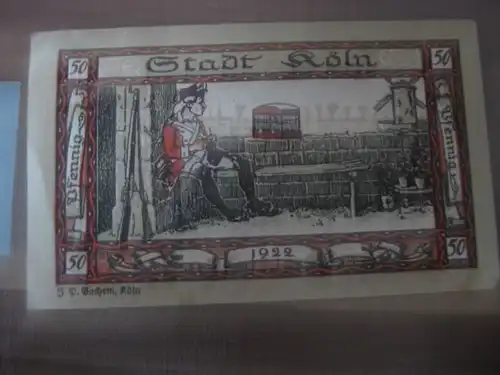 Notgeld Köln, 50 Pf.