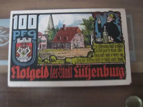 Notgeld Lütjenburg, 100 Pf.