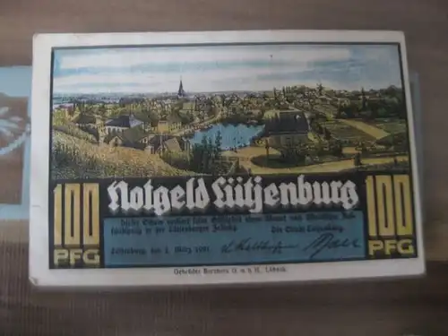 Notgeld Lütjenburg, 100 Pf.