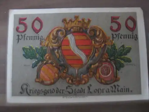 Notgeld Lohra  a. Main, 50 Pf.