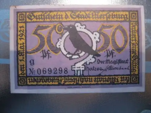 Notgeld Merseburg, 50 Pf.