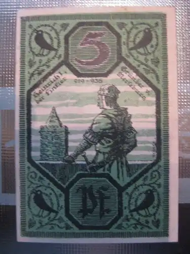 Notgeld Merseburg, 5 Pf.