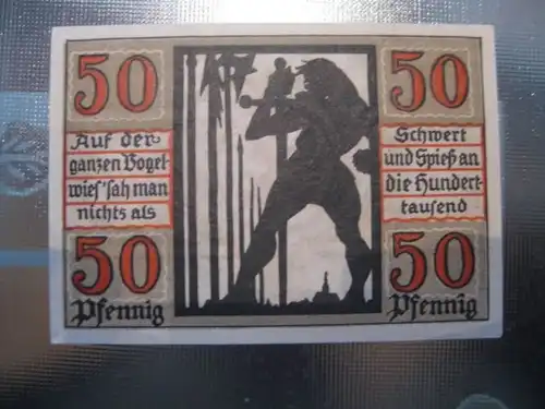 Notgeld Naumburg, 50 Pf.