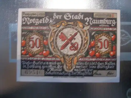 Notgeld Naumburg, 50 Pf.