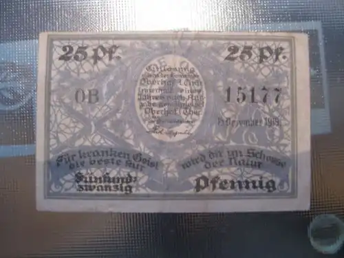 Notgeld Oberhof, 50 Pf.