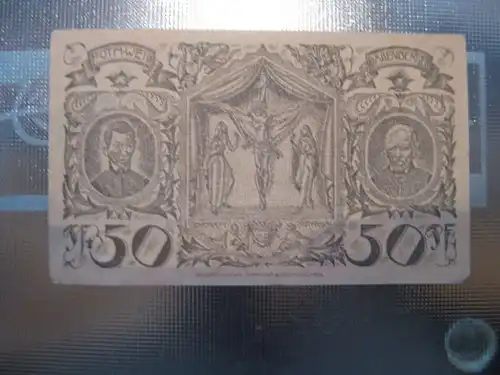 Notgeld Oberammergau, 50 Pf.