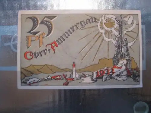 Notgeld Oberammergau, 25 Pf.