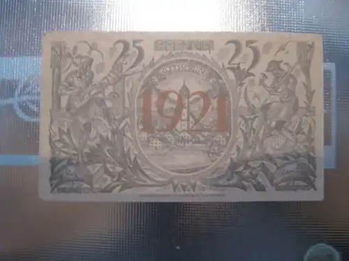 Notgeld Oberammergau, 25 Pf.