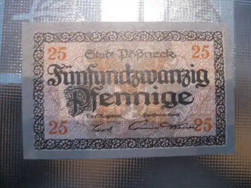 Notgeld Pößneck, 25 Pf.k