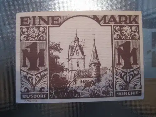 Notgeld Paderborn, 1 Mark