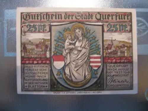 Notgeld Querfurt, 25 Pf.