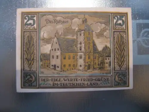 Notgeld Querfurt, 25 Pf.