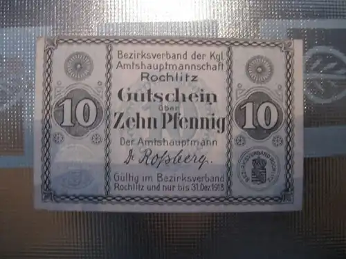 Notgeld Rochlitz, 10 Pf.