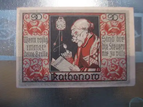 Notgeld Rathenow, 90 Pf.