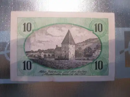 Notgeld Schweich, 10 Pf.