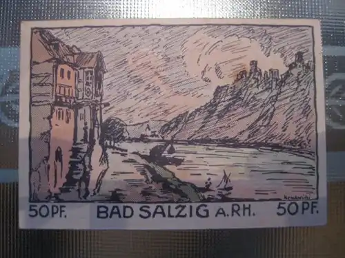 Notgeld Bad Salzig, 50 Pf.