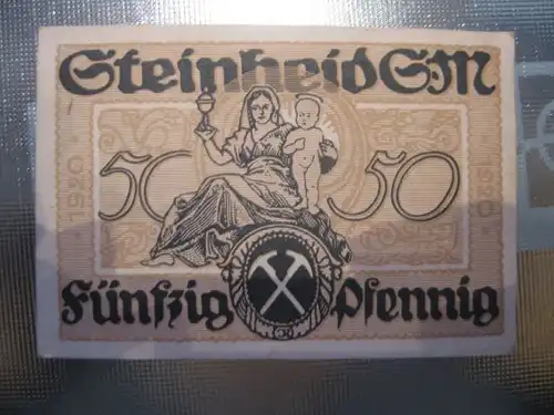 Notgeld Steinheid, 50 Pf.