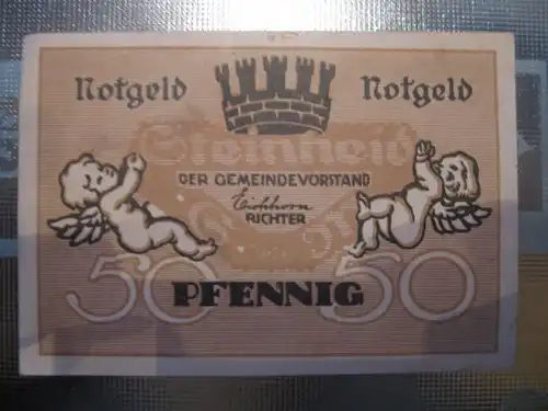 Notgeld Steinheid, 50 Pf.