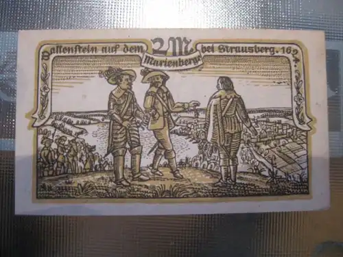 Notgeld Strausberg, 2 Mark