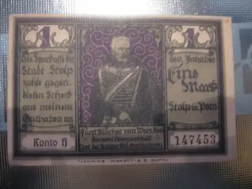 Notgeld Stopp i. Pommern, 1 Mark