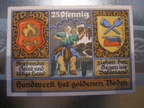 Notgeld Stolzenau, 25 Pf.