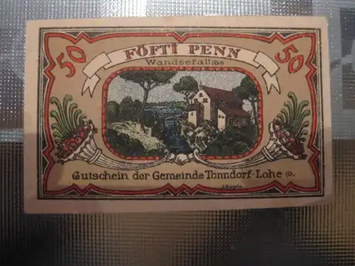 Notgeld Tonndorf-Lohe, 50 Pf.