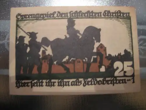 Notgeld Vechta, 25 Pf.