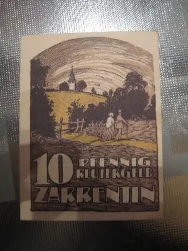 Notgeld Zarentin, 10 Pf.