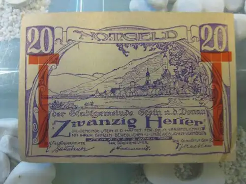 Notgeld Stein a. d. Donau / Österreich
, 20 Heller