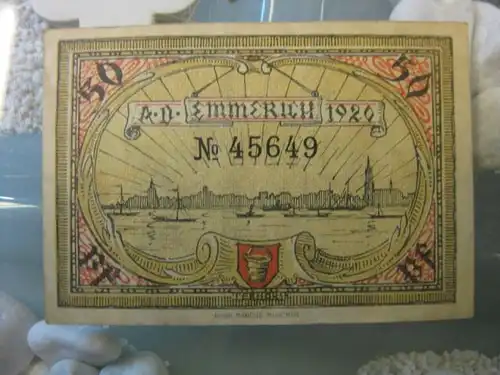 Notgeld Emmerich, 50 Pf.