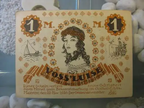 Notgeld Malente / Gremsmühlen, 1 Mark