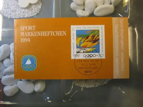 Sport Markenheftchen, 
Markenheft Deutsche Sporthilfe 1994