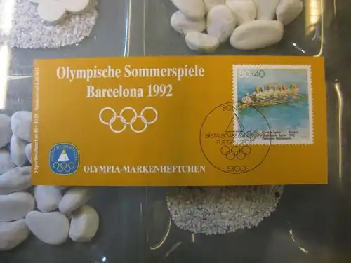 Olympia Markenheftchen, 
Markenheft Deutsche Sporthilfe 1992