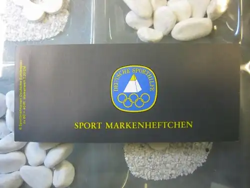 Sport Markenheftchen, 
Markenheft Deutsche Sporthilfe 1985