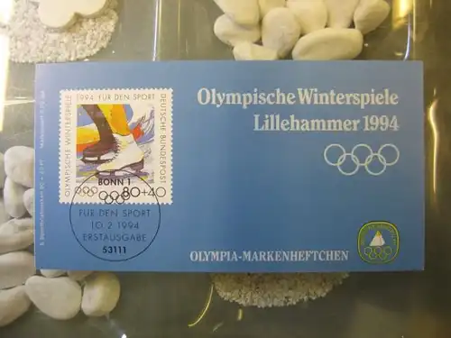 Olympia Markenheftchen, 
Markenheft Deutsche Sporthilfe 1994