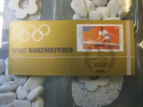 Sport Markenheftchen, 
Markenheft Deutsche Sporthilfe 1988