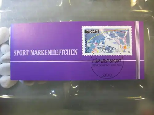 Sport Markenheftchen, 
Markenheft Deutsche Sporthilfe 1990