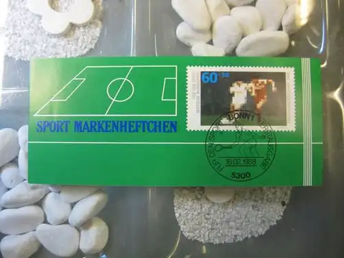 Sport Markenheftchen, 
Markenheft Deutsche Sporthilfe 1988