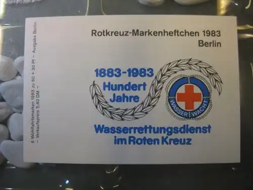 Rotkreuz-Markenheftchen Berlin 1983