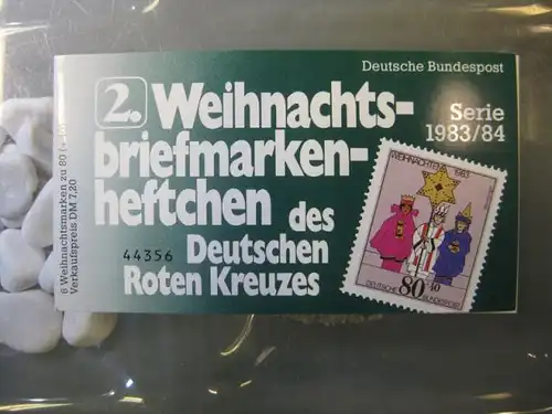 Rotkreuz-Markenheftchen Bund 1983/84, 2. Weihnachts-Briefmarkenheftchen des DRK