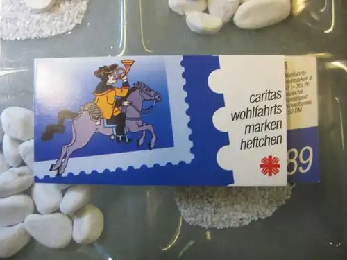 Caritas Wohlfahrtsmarken-Markenheftchen Bund 1989